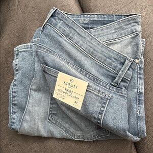 Fidelity Light Blue Denim Jeans